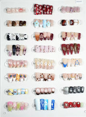 zb56..A variety of styles of wearable armor display boards