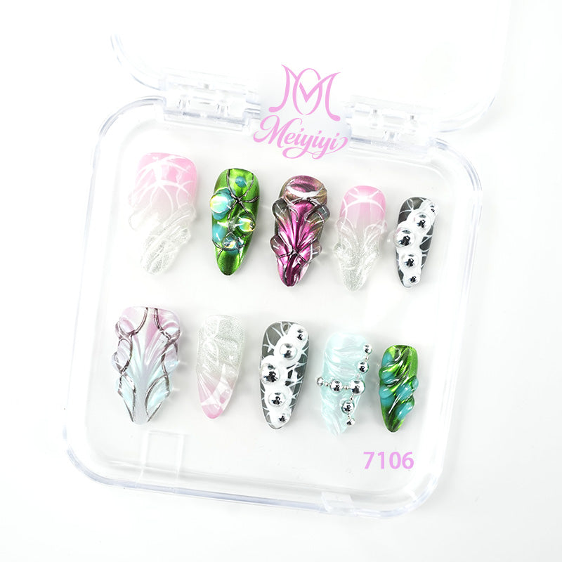 zb100..Different styles of nails