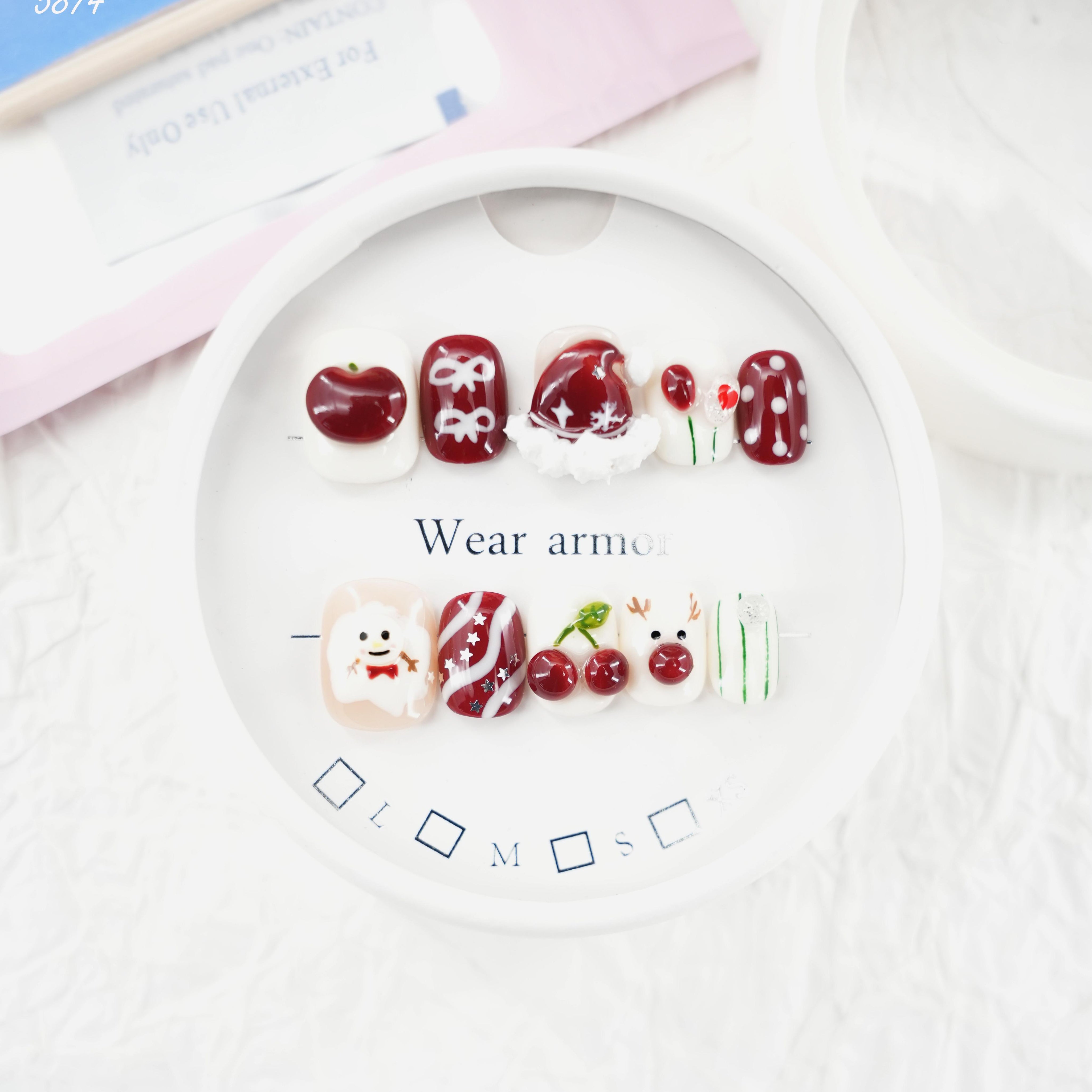zb60..Christmas-themed wearable technology exhibition board