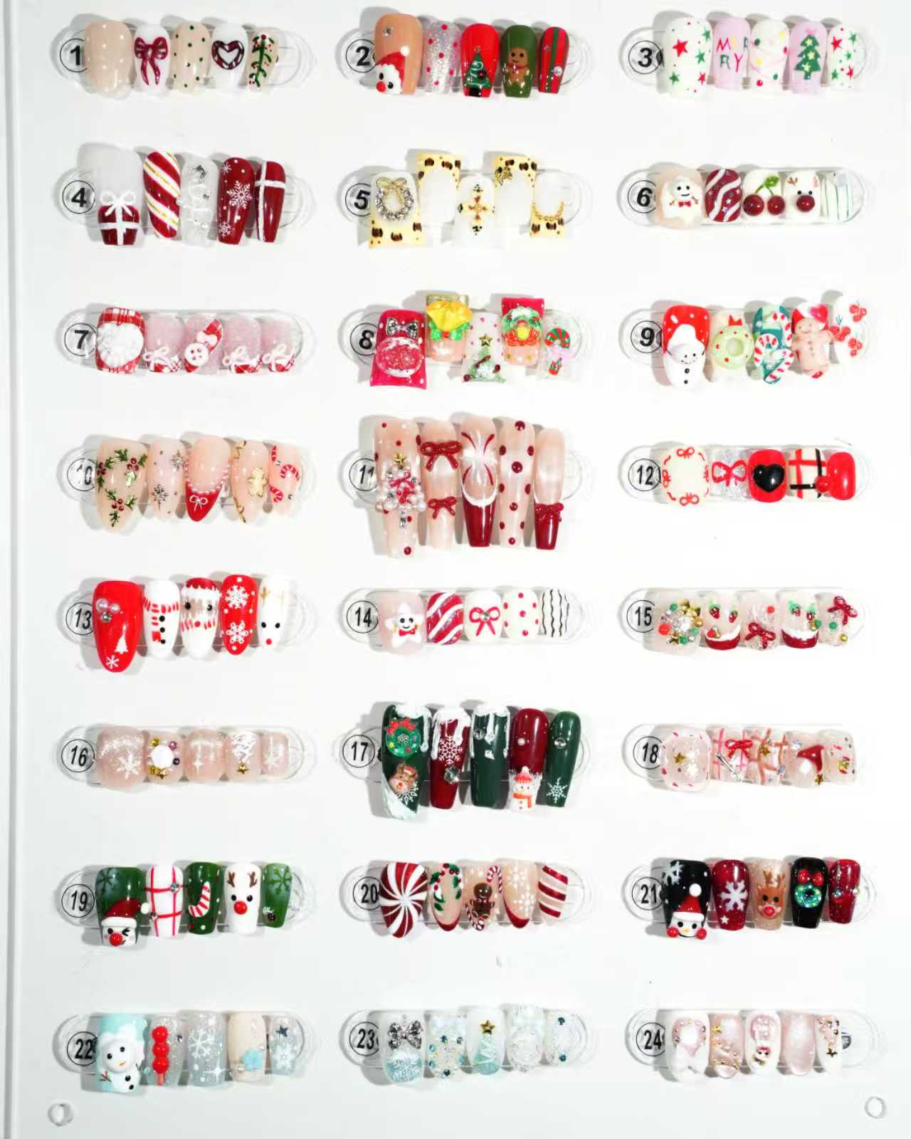 zb60..Christmas-themed wearable technology exhibition board