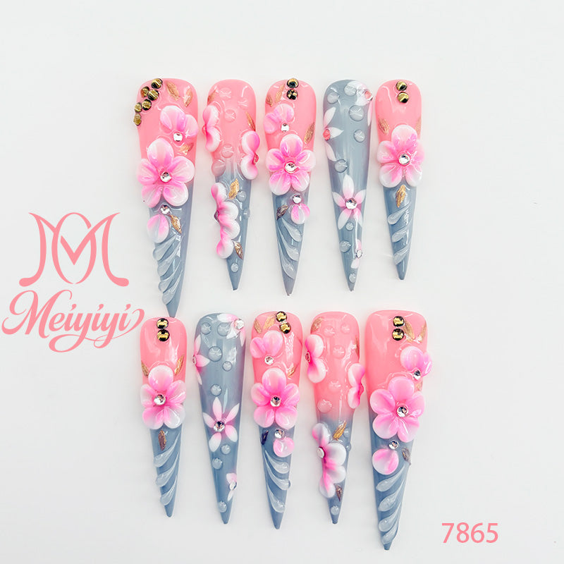 zb130..A wide variety of wearable nails