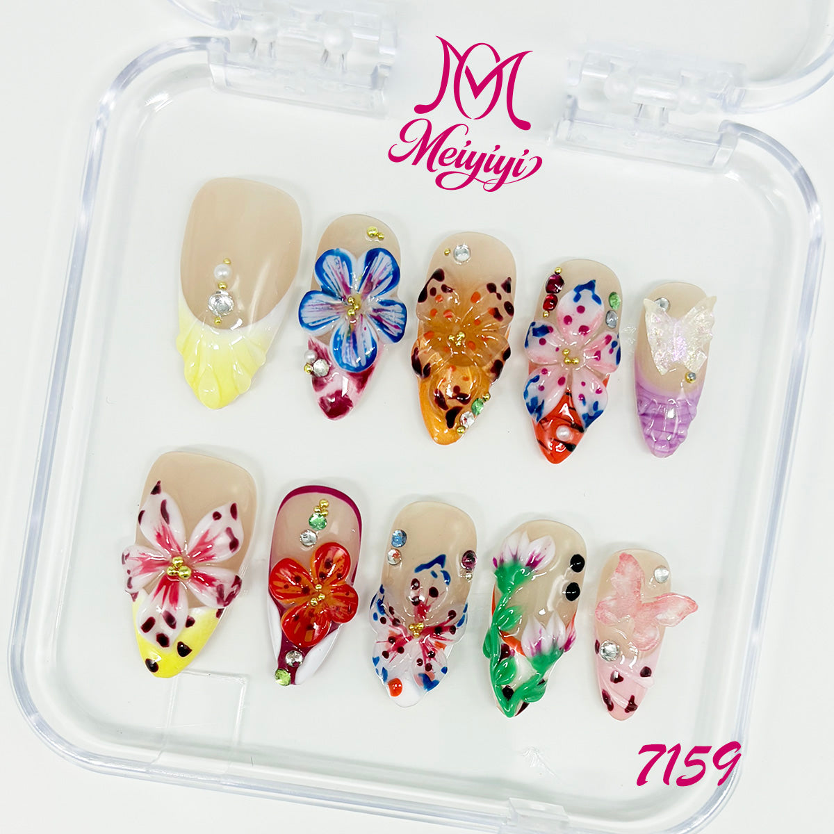 zb106..Different styles of nails