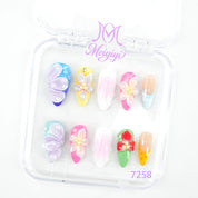 zb107..Different styles of nails