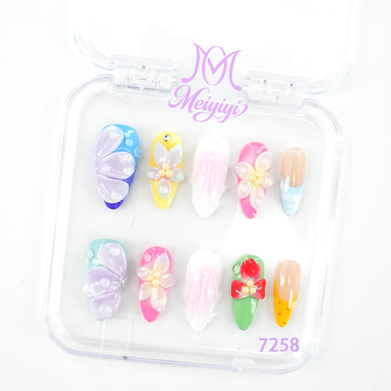 zb107..Different styles of nails