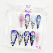 zb104..Different styles of nails