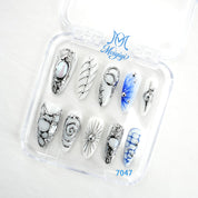 zb100..Different styles of nails