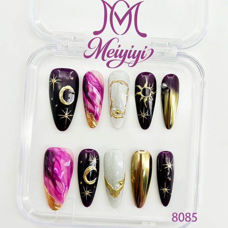 zb138..24 sets of diverse nail art styles