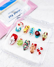 zb60..Christmas-themed wearable technology exhibition board