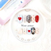 zb64..Exhibition board of the exquisite wearable armor