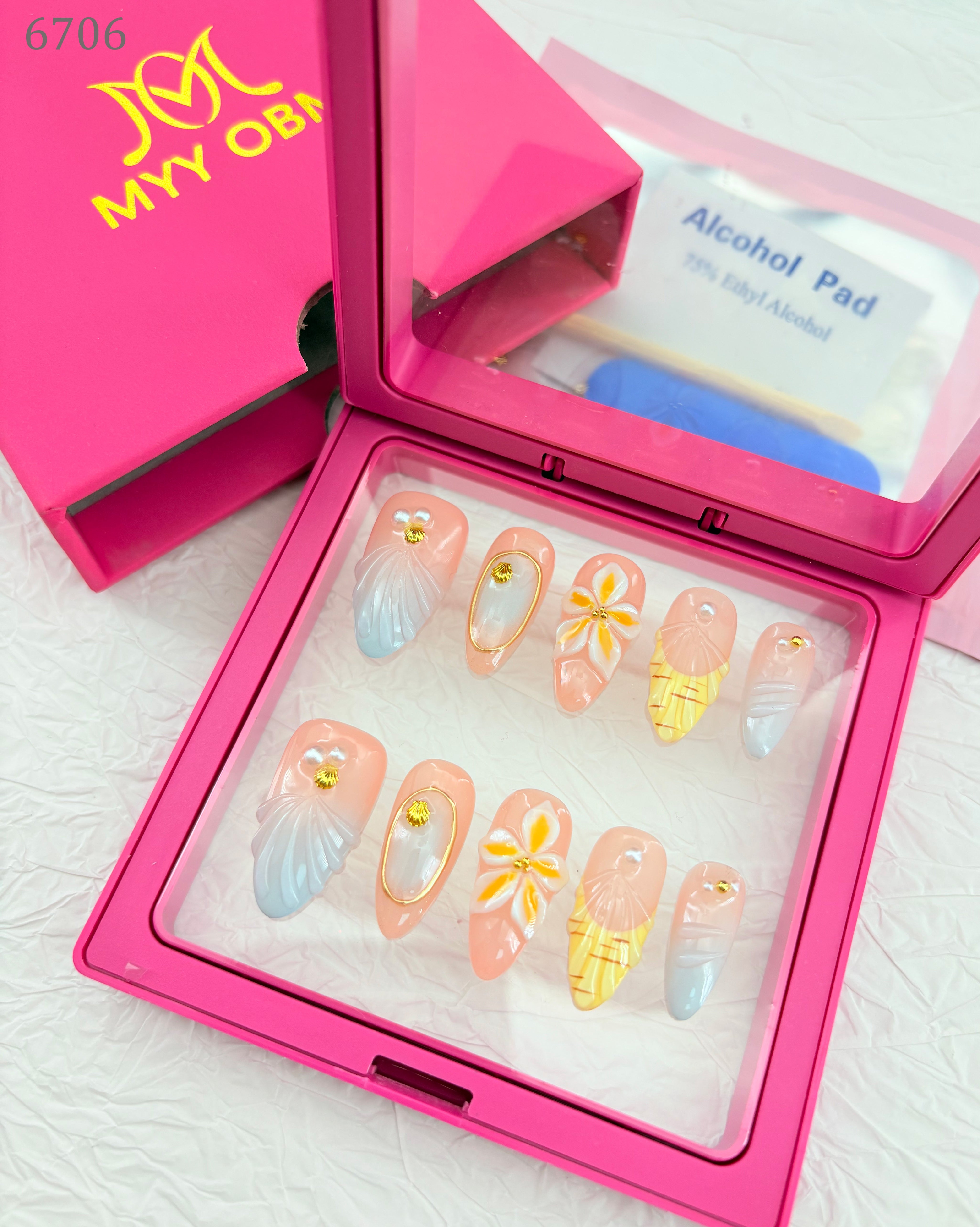 zb88..Nail sets with totally different styles!