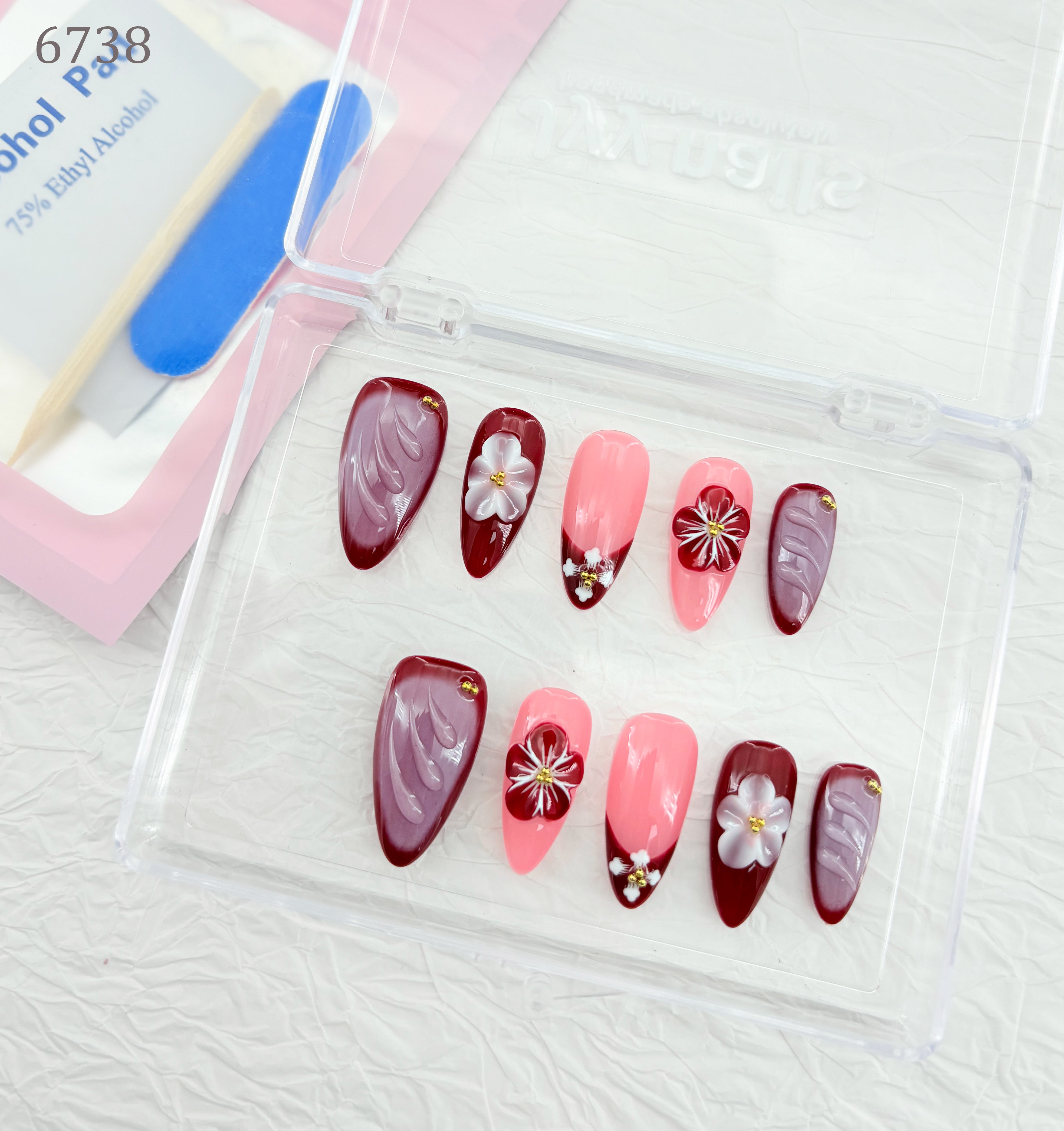 zb90..Nail sets in different styles!