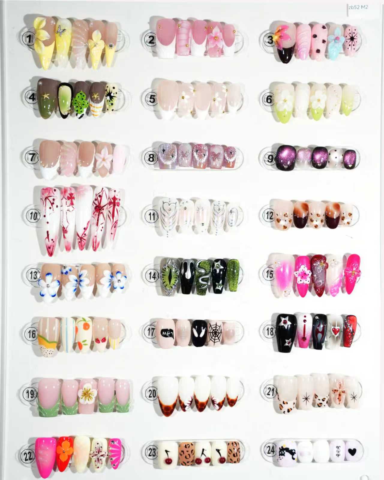 zb52..Wearables display board of different styles