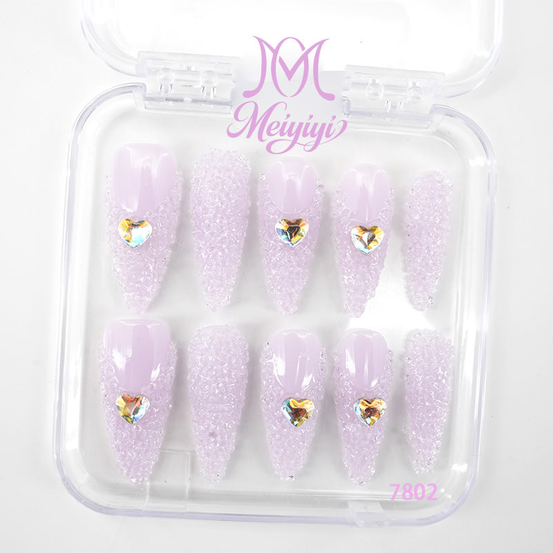 zb128..A wide variety of wearable nails