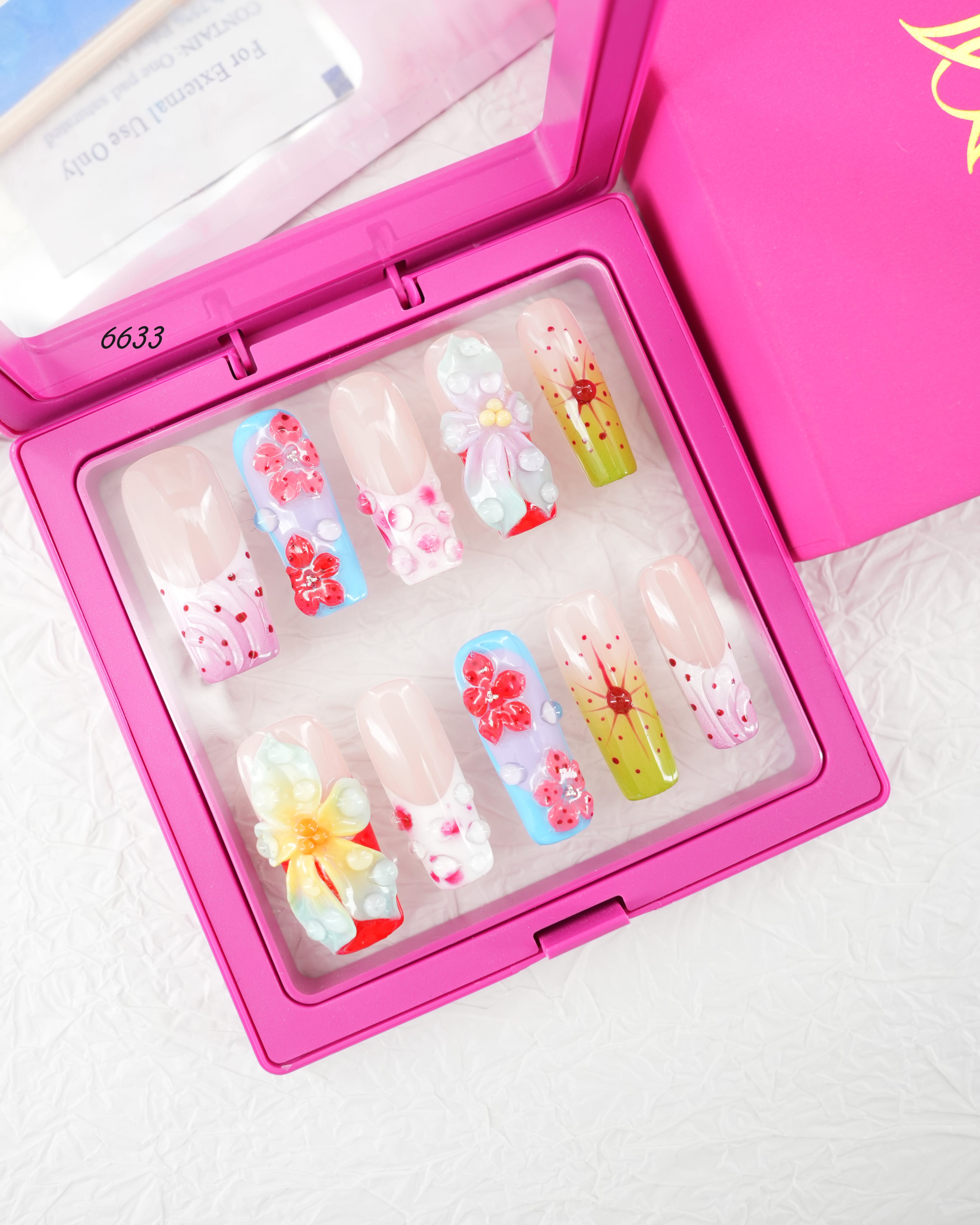 zb84..24 kinds of nail art designs