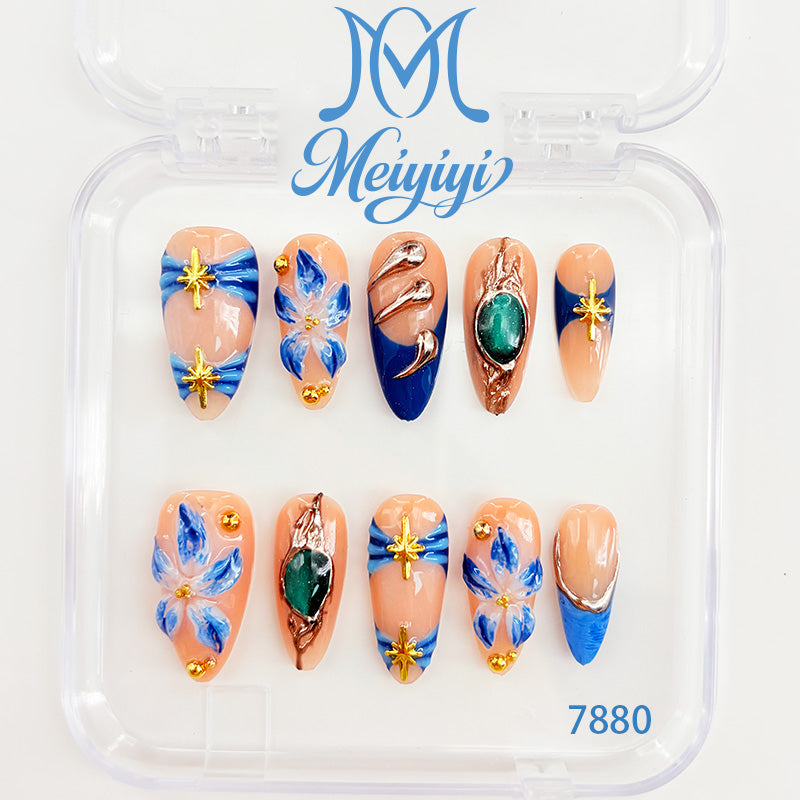 zb130..A wide variety of wearable nails