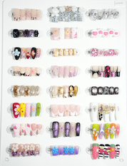zb102...Different styles of nails