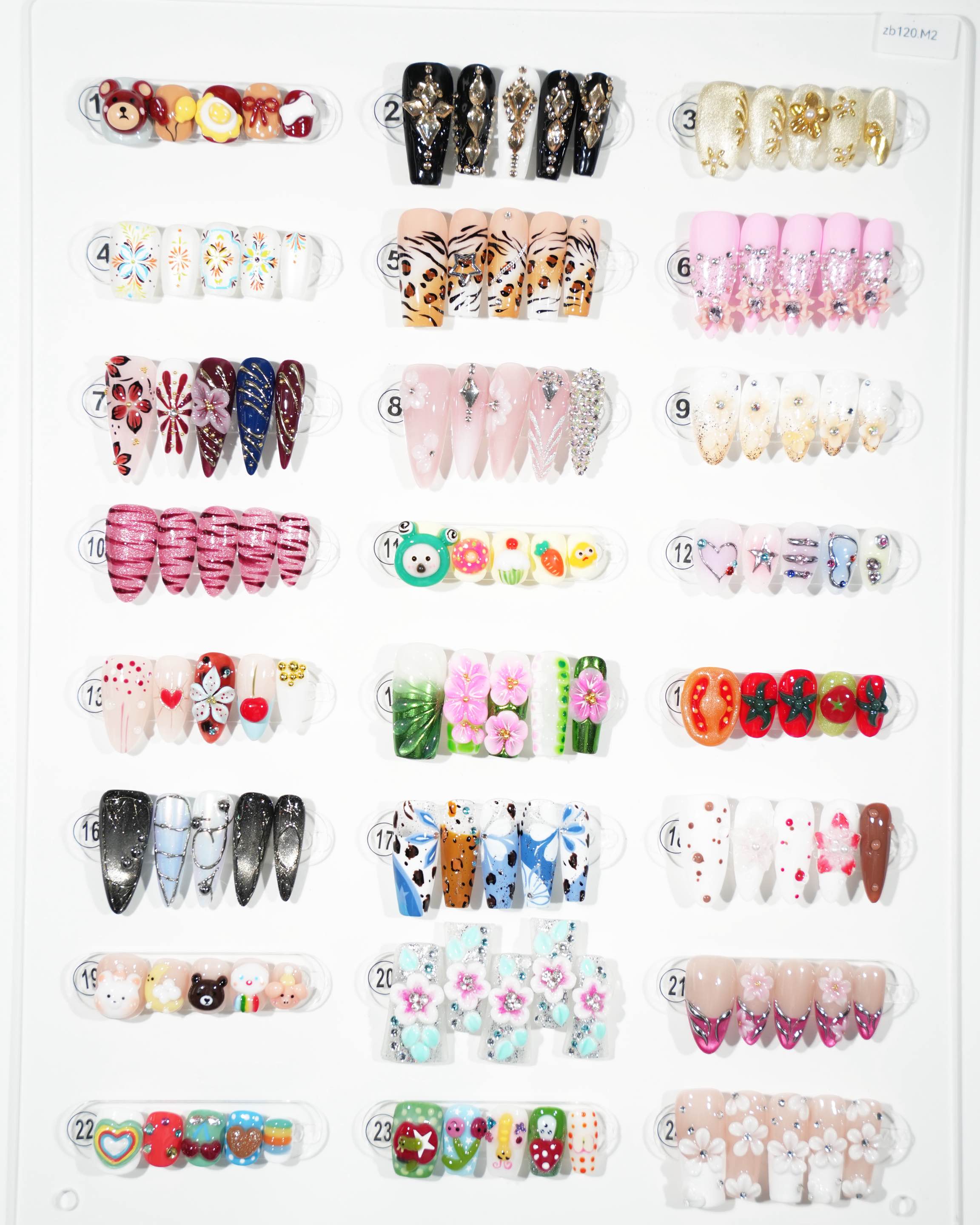 zb120..A wide variety of nails