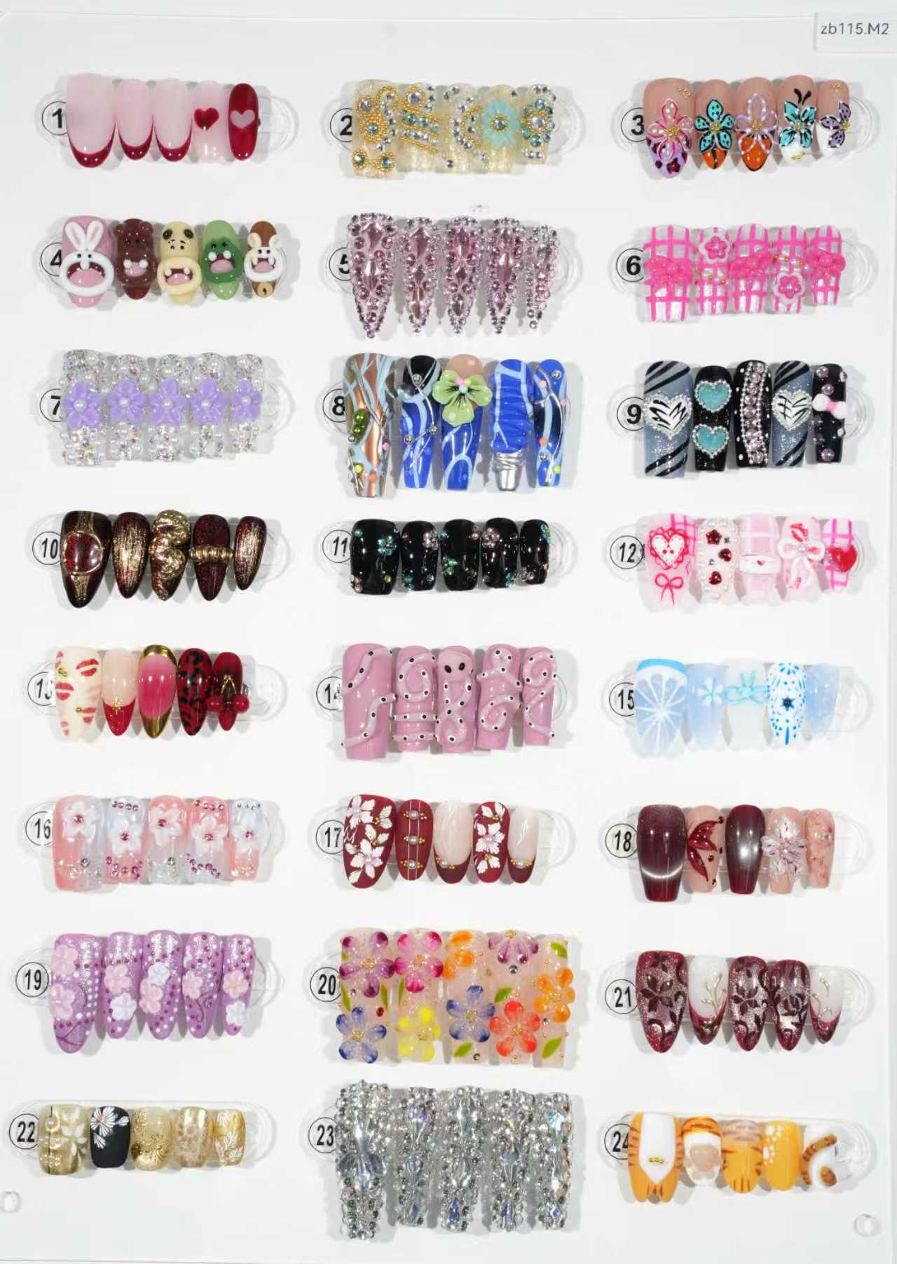 zb115..A wide variety of nails