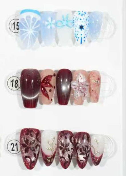zb116..A wide variety of nails
