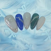 A146 Brandy；Heavy metal chain street spice style manicure