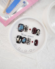 zb14..A wide variety of beautiful nail art styles for wearing