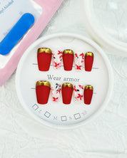 zb14..A wide variety of beautiful nail art styles for wearing