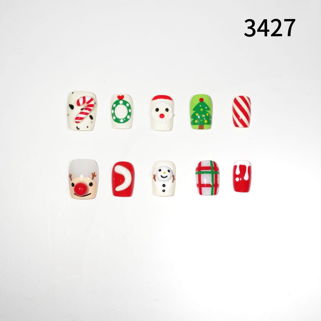 zb23..Christmas costume display boards in various styles