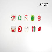 zb23..Christmas costume display boards in various styles
